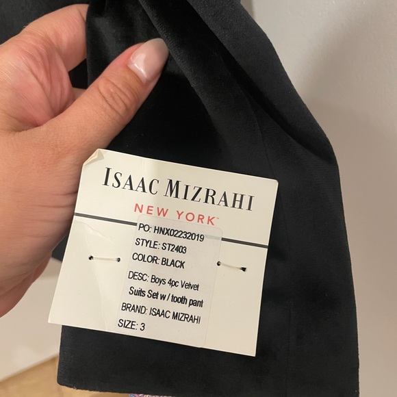 Issac mizrahi New York little boy formal blazer suit jacket 3t - Picture 7 of 8